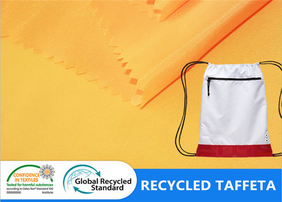 o rasgo do poliéster do tafetá 190T impermeabiliza a tela plástica reciclada