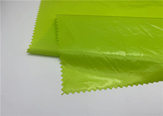 380T Full Dull Nylon Taffeta Fabric Water Resistant Downproof Shiny Taffeta Fabric For Down Jacket