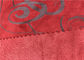 Absorção de couro da umidade da tela do falso vermelho da resistência de desgaste com bom calor