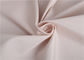 107GSM 75D revestiu o material liso tecido WR cor-de-rosa do revestimento da jaqueta da memória da tela do poliéster
