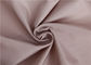 107GSM 75D revestiu o material liso tecido WR cor-de-rosa do revestimento da jaqueta da memória da tela do poliéster