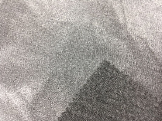 Permeabilidade resistente do ar de Grey Waterproof Outdoor Fabric Pressure do teste padrão de desenhos em espinha boa